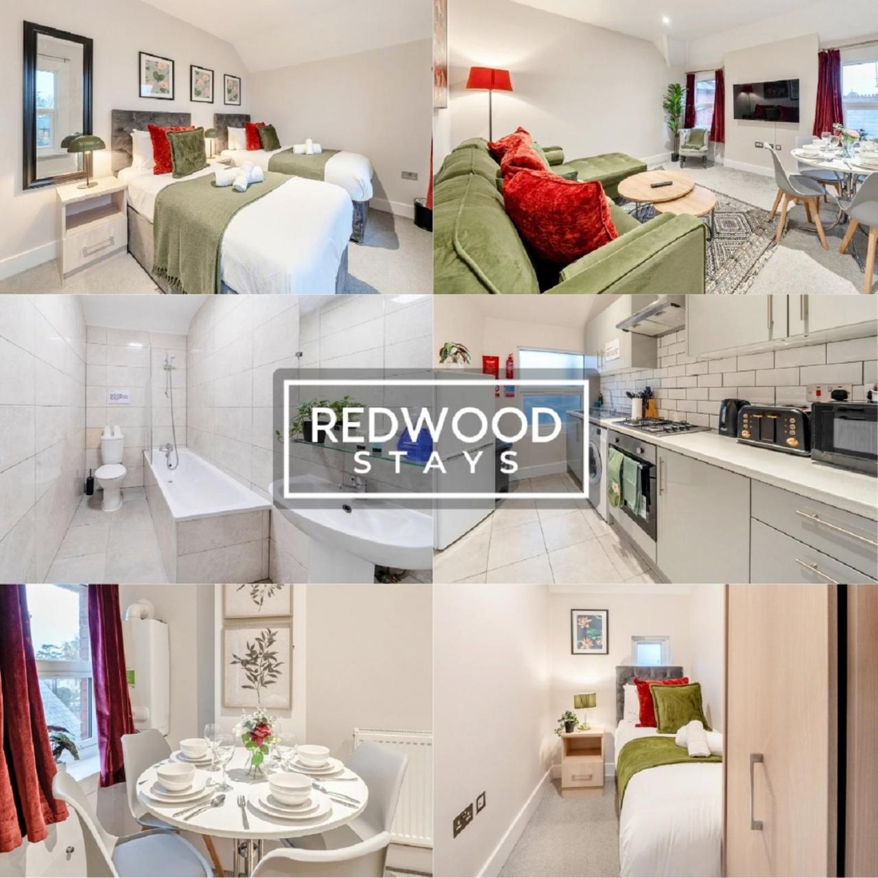 Newly Refurbished Everest Lodge Serviced Apartments For Contractors & Families, Free Wifi & Netflix By Redwood Stays Farnborough  Exterior foto