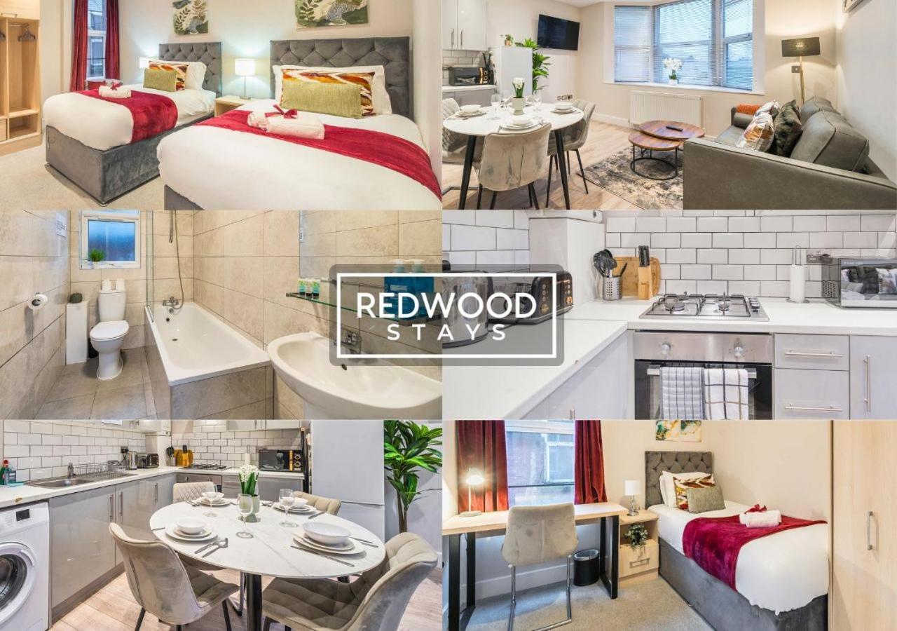 Newly Refurbished Everest Lodge Serviced Apartments For Contractors & Families, Free Wifi & Netflix By Redwood Stays Farnborough  Exterior foto